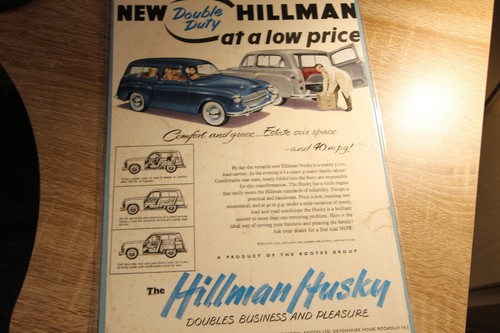 Original magazine advert