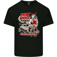 Hot Rod Delinquents Thrills Chills & Spills Mens Light Cotton T-Shirt