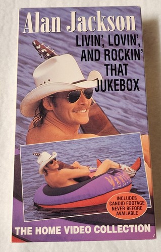 Alan jackson vhs video tape - vhs,
