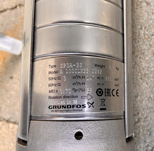 Grundfos 33 borehole - grundfos, 3a-33