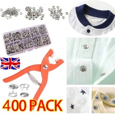 200/400PCS Snap Fasteners Kit