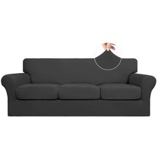 Large Dark Gray Couch