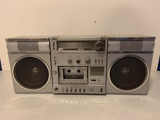 Vintage Sanyo C3 Portable System Boombox With Detachable Speakers With Issues