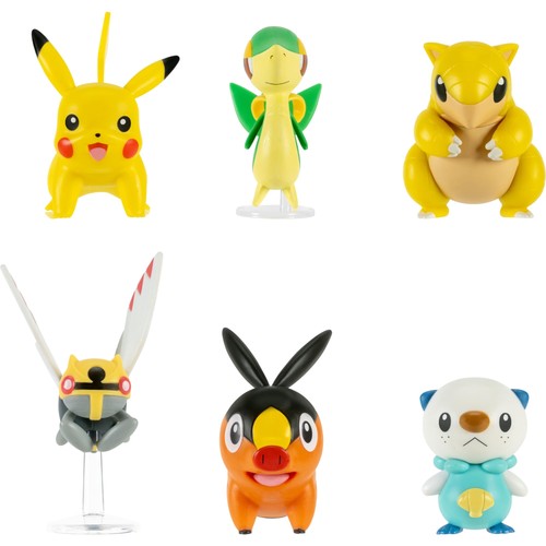 Pokemon battle figure - 6, pack