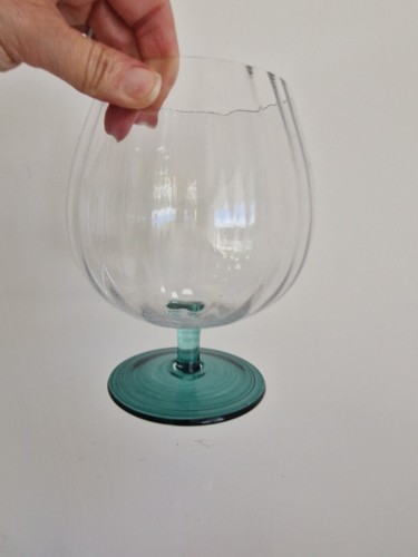 Vintage large brandy glass - large,