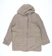 Bonmarche Mens Brown Parka Coat Size M Zip