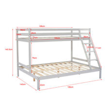 3FT 4FT6 Triple Bunk Bed With