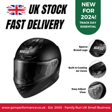 Sparco X-Pro Black ECE Approved Full Face Race/Karting/Track Day/Road Helmet