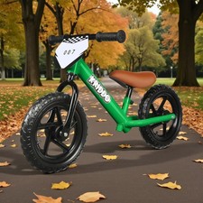 Toddler Balance Bike Green Balance Bicycle 2-5 Years Kids Bikes Christmas Gifts