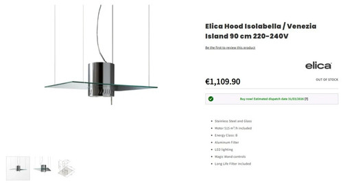 Extractor fan hood elica - hood,