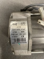 Riello RDB Oil Fired Boiler Burner Motor 90 Watt (used)