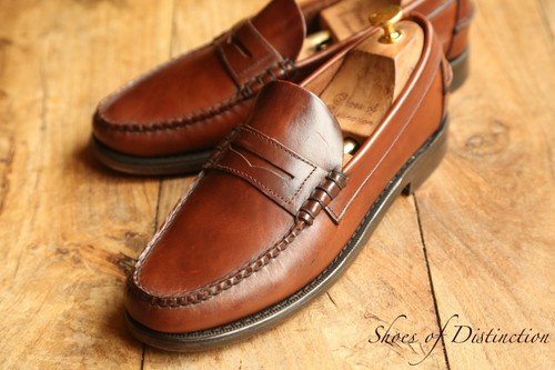 Sebago brown leather penny - sebago,