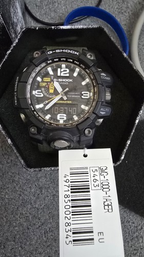 Casio shock gwg 1000 1a3er - casio, g-shock