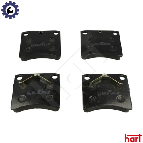 Brake pad set - disc,