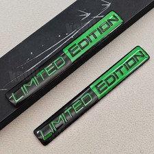 2pcs 3D Metal Limited Edition