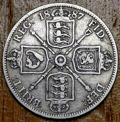 1887 victoria jubilee florin - victoria,