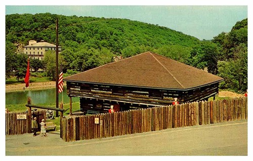 Postcard military scene - postcard,