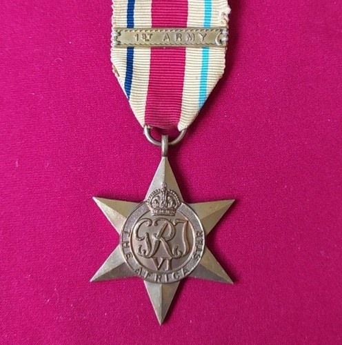 The africa star with - star, 1st
