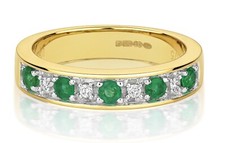 Real Emerald and Diamond