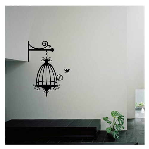 Birdcage with bird - birdcage,