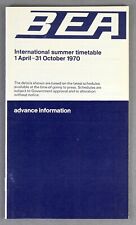 BEA BRITISH EUROPEAN AIRWAYS