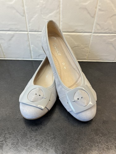 Gabor cash ladies grey - ladies, suede