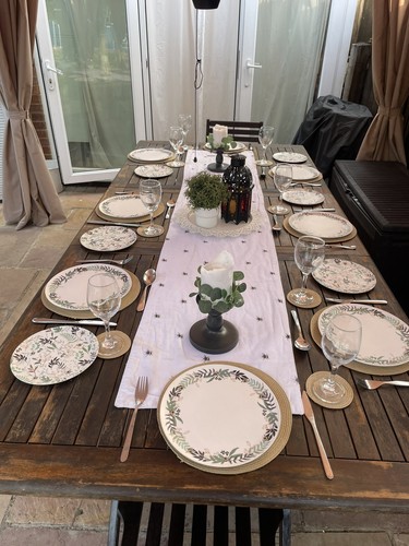 Extendable garden dining table - extendable,