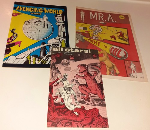 Steve ditko rare comix lot - ditko,