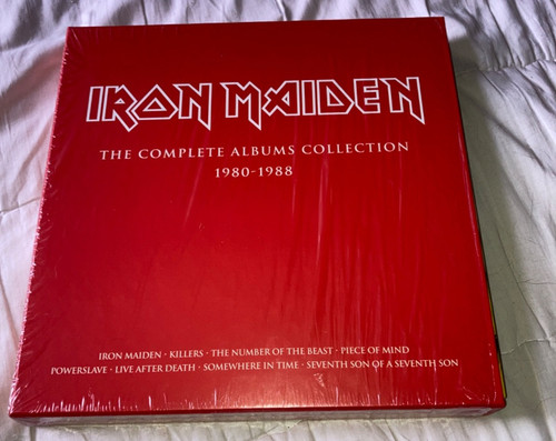 Iron maiden 8lp vinyl - maiden,