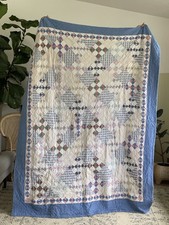 Vintage Patchwork Quilt 80x64