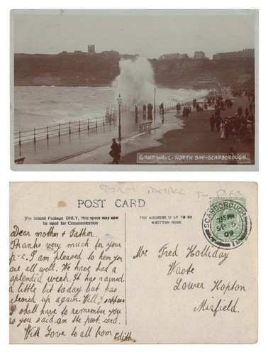 Vintage postcard giant - postcard,