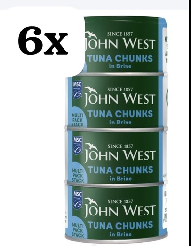 145g john west tuna chunks - 6,
