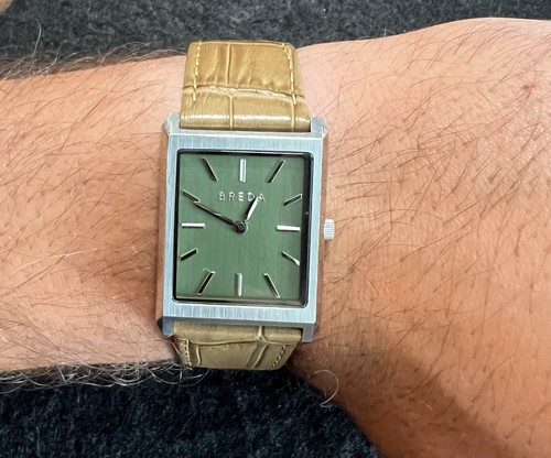 Breda mens watch green - breda, dial