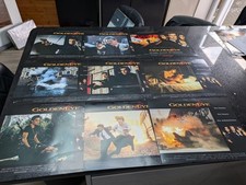 GOLDENEYE (1995) JAMES BOND ORIGINAL  FULL SET OF  8 USA LOBBY CARDS  11  X 14''