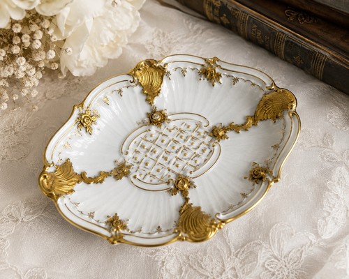Meissen porcelain rococo - rococo, gold