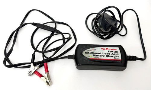 Yuasa 12v battery - , charger