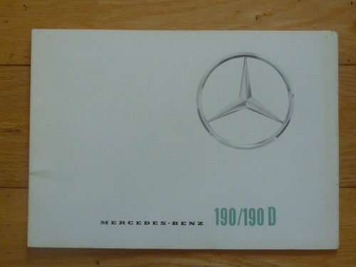 Vintage mercedes benz 190 190d - vintage,