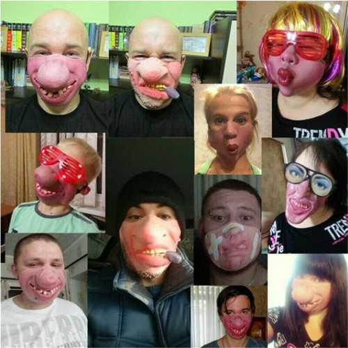 Funny adult halloween masks - adult,