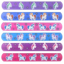 Kids Unicorn Slap Band Snap