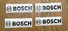 BOSCH  Vinyl Decal Stickers X4