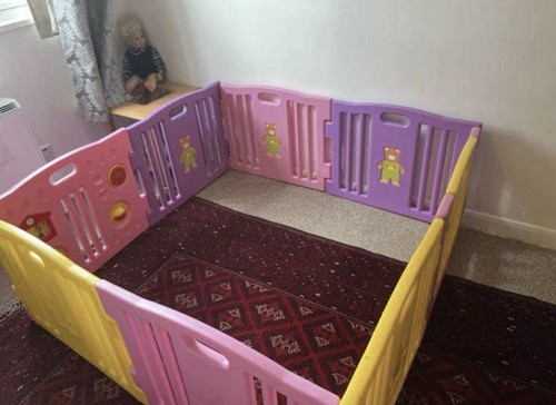 Large baby playpen with - playpen,