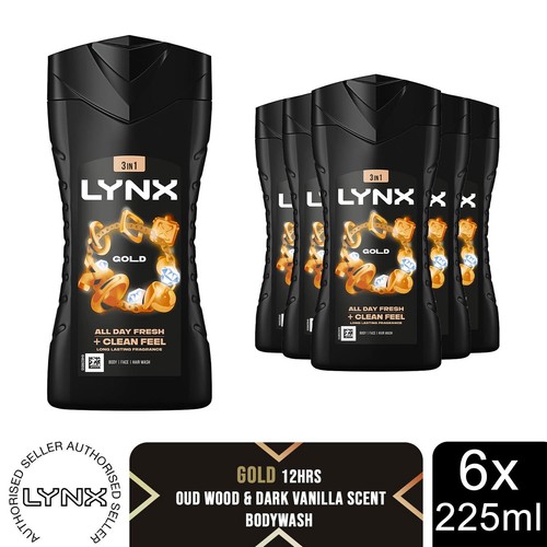 Lynx gold shower gel - 225, 6