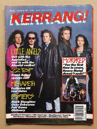 Little angels kerrang 325 - kerrang, no.325
