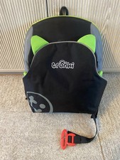 Trunki Boostapak Travel Backpack Booster Car Seat Green - Booster Seat Travel