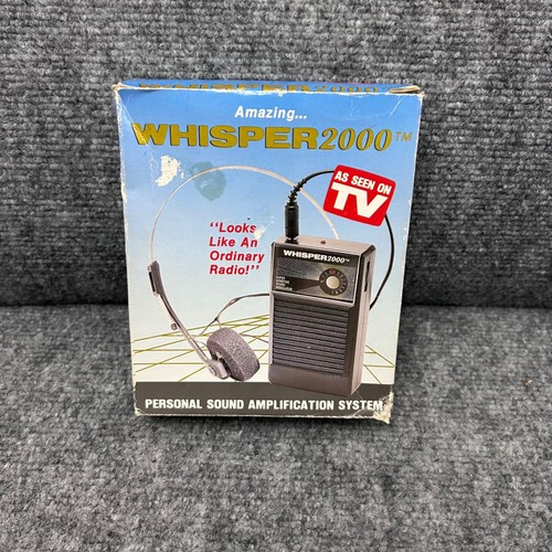 Whisper 2000 personal - 2000, sound