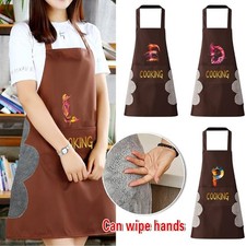 Paint Chef Apron Kitchen Waterproof Pocket Cook Catering Unisex BBQ Apron