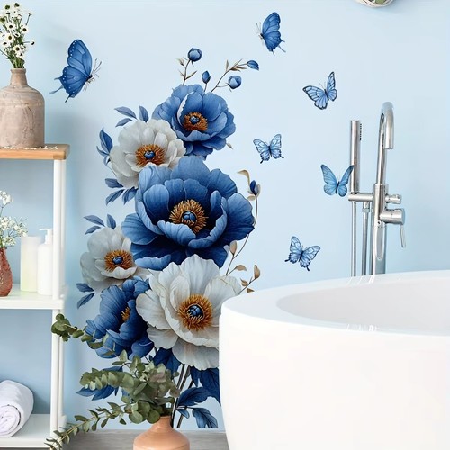 Flower wall stickers - wall,