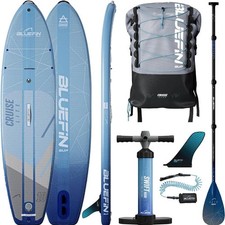 Bluefin Cruise Lite 10' Blue/Grey SUP Inflatable Stand Up Paddleboard RRP £550