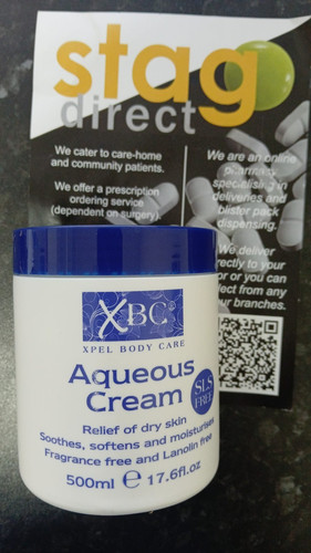 Aqueous cream large 500g pot - 500g,