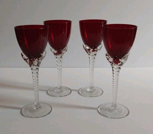 Mid century sherry glasses - 4,